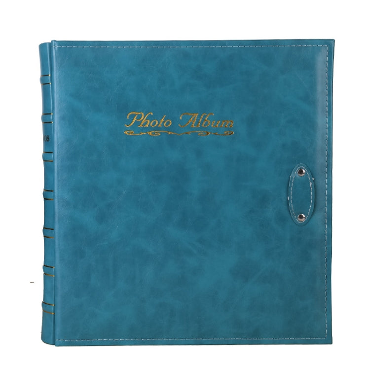 6 inch 500 Sheets Interstitial PP Album PU Leather Retro Bronzing Cover Photo Album, Red, Yellow, Blue, Black, Beige, Orange, Dark Red