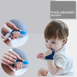 ZT001 Baby Silicone Molar Finger Cots Children Anti-Bite Hand Breathable Thumb Cots Teether Maternal And Baby Products, Pink, Yellow, Red, Blue, Blue Transparent, Red Transparent, Coffee Color-Red, Coffee Color-Purple, Coffee Color-Transparent