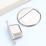 Zinc Alloy Non-Perforated Suction Silent Strong Magnetic Door Stopper, Red Ancient, Brushed Steel, Black, White, Yellow, Bright Gold, Bronze
