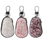 Diamond Car Gourd Key Case Car Key Case, White Diamond, Pink Diamond, Purple Diamond