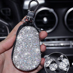 Diamond Car Gourd Key Case Car Key Case, White Diamond, Pink Diamond, Purple Diamond