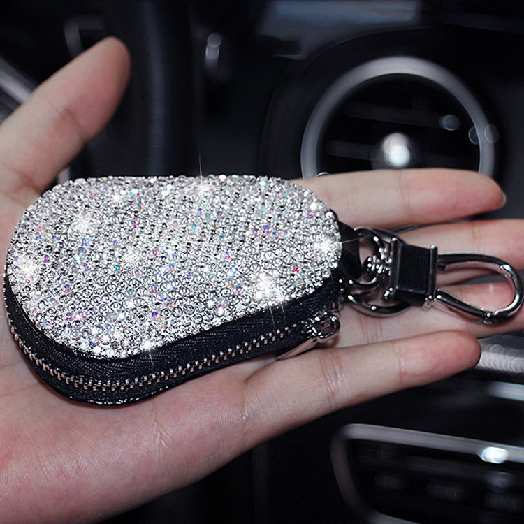 Diamond Car Gourd Key Case Car Key Case, White Diamond, Pink Diamond, Purple Diamond