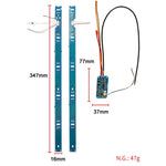 Electric Scooter BMS Board + Side Strip Kit For Xiaomi Mijia M365 Pro, BMS Board + Side Strip