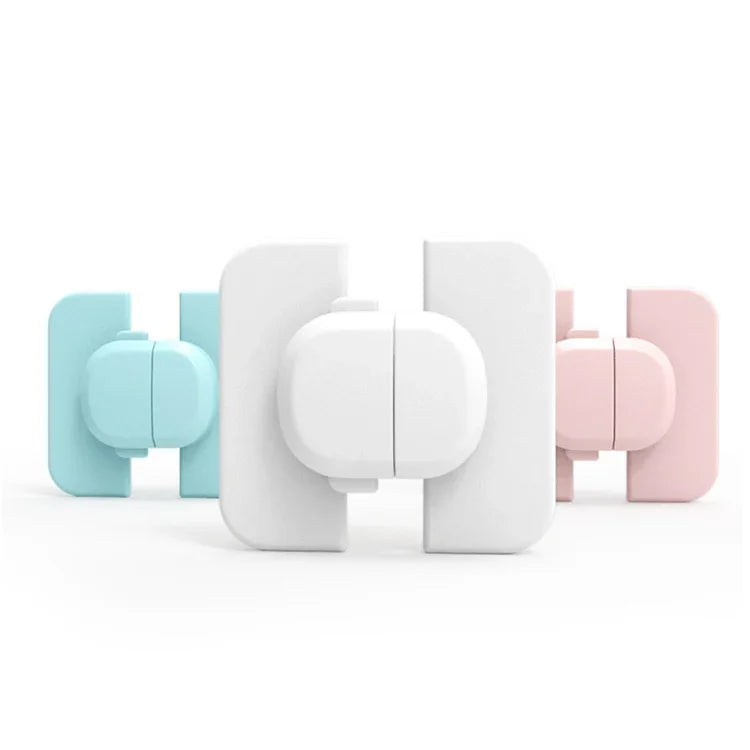 5 PCS Baby Refrigerator Water Dispenser Safety Lock Baby Safety Products, Blue, Pink, White