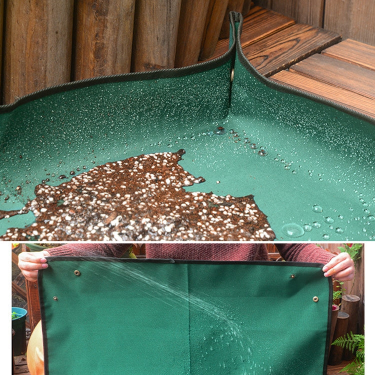 Balcony Green Planting Pots Change Soil Operation Floor Mats Home Planting Mix Soil Shifting Water Seepage Mat, 75x75cm, 110x75cm, 100x100cm