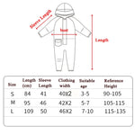Children One-Piece Raincoat Boys And Girls Lightweight Hooded Poncho, S, L, M