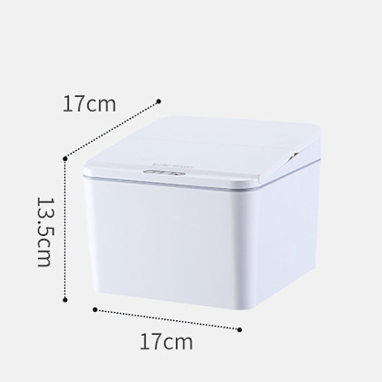 EXPED SMART Desktop Smart Induction Electric Storage Box Car Trash Can, 4L Battery Version (White), 4L Charge Version (White), 4L Battery Version (Gray), 4L Charge Version (Gray), 6L Battery Version (White), 6L Charge Version (White)