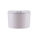 EXPED SMART Desktop Smart Induction Electric Storage Box Car Office Trash Can, Specification:, 3L Battery Version (White), 3L Battery Version (Khaki), 5L Battery Version (White), 5L Battery Version (Khaki), 3L USB Charging (White), 3L USB Charging (Kha...