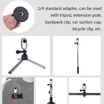Sunnylife TY-Q9266 Mount Bracket Stabilizer Bicycle Clip with Screw for DJI, Insta360, GoPro and Other Action Cameras, Camera Frame Adapter, Backpack Clip, Tripod