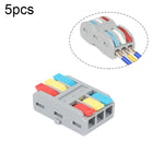 SPL-2 2 In 3 Out Colorful Quick Line Terminal Multi-Function Dismantling Wire Connection Terminal, SPL-2 2 In 3 Out, SPL-3 3 In 3 Out, SPL-42 2 In 4 Out, SPL-62 2 In 6 Out, SPL-63 3 In 6 Out, SPL-93 3 In 9 Out, LT-624 2 In 4 Out, LT-626 2 In 6 Out     ...