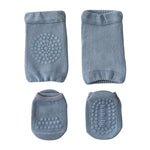 Summer Children Knee Pads Baby Floor Socks Baby Non-Slip Crawling Sports Protection Suit, S 0-1 Years Old, M 1-3 Years Old