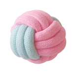 Cotton Rope Dog Molar Teeth Cleaning Toy Candy Color Woven Cotton Rope, Cotton Rope Single Ball, Single Ball, Double Ball, Hand Pulling Ball, 5 PCS Dumbbell Ball, 3 PCS Donut, Bone, Corn Stick, 7 Corn Handle Stick, 7 PCS Tuning Knot Color Randomly