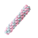 Cotton Rope Dog Molar Teeth Cleaning Toy Candy Color Woven Cotton Rope, Cotton Rope Single Ball, Single Ball, Double Ball, Hand Pulling Ball, 5 PCS Dumbbell Ball, 3 PCS Donut, Bone, Corn Stick, 7 Corn Handle Stick, 7 PCS Tuning Knot Color Randomly