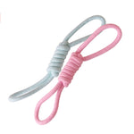 Cotton Rope Dog Molar Teeth Cleaning Toy Candy Color Woven Cotton Rope, Cotton Rope Single Ball, Single Ball, Double Ball, Hand Pulling Ball, 5 PCS Dumbbell Ball, 3 PCS Donut, Bone, Corn Stick, 7 Corn Handle Stick, 7 PCS Tuning Knot Color Randomly
