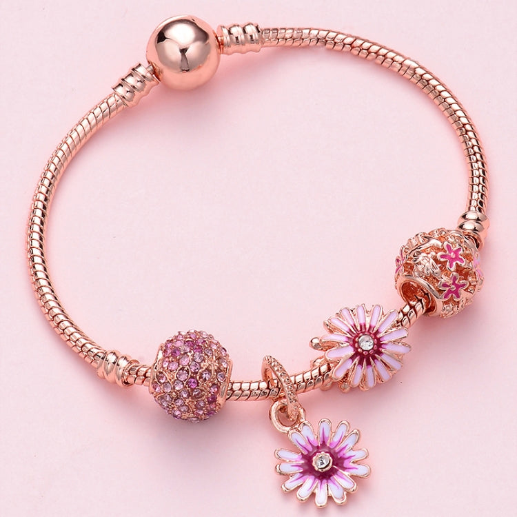 Women Rose Gold Beaded Bracelet, SL124 18cm, SL124 19cm, SL124 20cm, SL125 18cm, SL125 19cm, SL125 20cm, SL126 18cm, SL126 19cm, SL126 20cm, SL128 18cm, SL128 19cm, SL128 20cm, SL129 18cm, SL129 19cm, SL129 20cm, SL130 18cm, SL130 19cm, SL130 20cm     ...