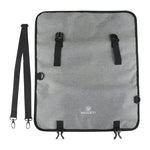 WESSLECO Chef Knife Tool Storage Bag Oxford Cloth Knife Bag, WESSLECO Gray