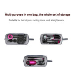BUBM CFJ-RW Hair Dryer Storage Bag Hair Dryer Accessory Storage Suitable For Dyson, BUBM CFJ-RW Gray