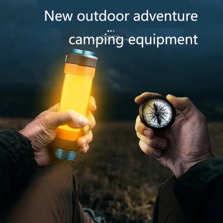 Outdoor LED Camping Light Multi-Function Emergency IP68 Waterproof Flashlight with Mosquito Repellent / Warning Function, T15, T25, T30