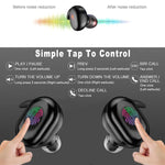 Y30 Wireless Bluetooth Headset 5.0 In-Ear Mini Earphone, Black