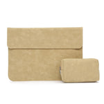 Horizontal Matte PU Laptop Bag, For Macbook 11 Inch A1465/A1370, For Macbook  12 Inch A1534, For Macbook Air/ Pro 13.3 Inch A1466/A1369/A1502/A1425, For Macbook Air/ Pro 13 Inch  A2337/A1989/A2179/A2338/A1708, For Macbook Pro 15.4 Inch A1707/A1990     ...