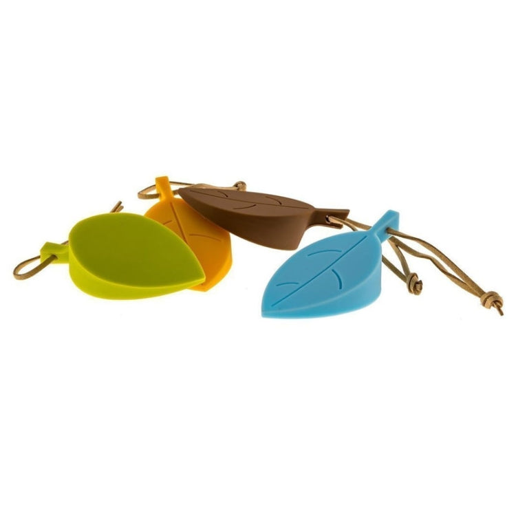2 PCS Creative Leaf Silicone Door Stop Child Anti-pinch Security Door Crash Pad