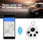 2 PCS HYC-09 Dog Paw Bluetooth Anti-Lost Device Pet Tracking Locator Keychain Smart Search Two-Way Alarm, Dog Paw Dark Blue, Dog Paw Dark Gray, Dog Paw Black, Dog Paw White, Dog Paw Light Blue, Dog Paw Green, Dog Paw Pink, Dog Paw Red