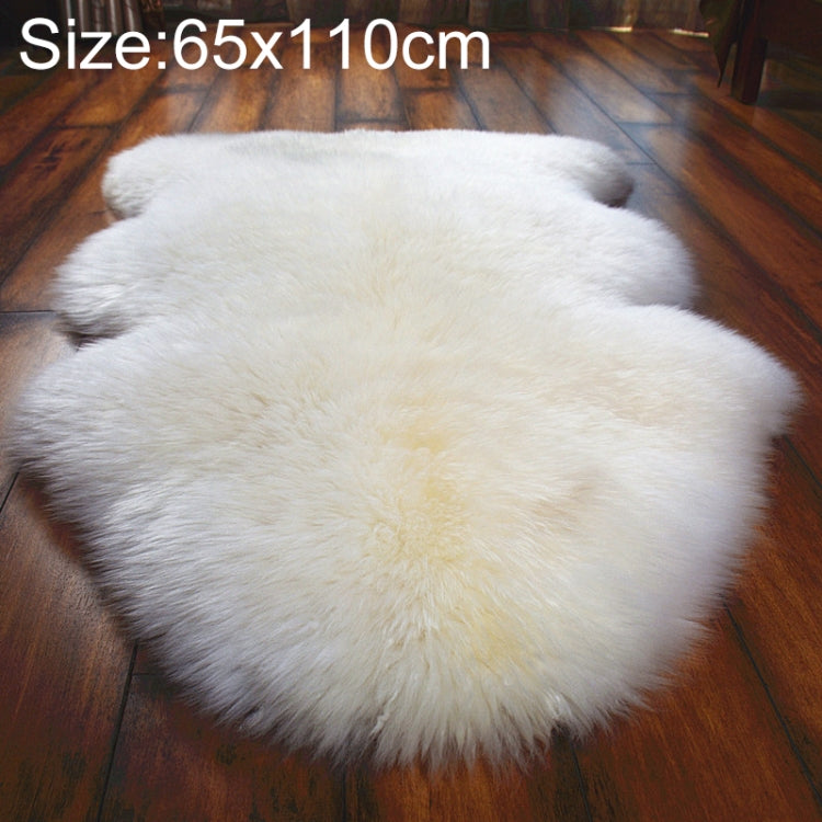 Pure Real Wool Sofa Cushion Fur Full Whole Sheepskin Carpet Window Decoration Mat, 60x90cm, 65x100cm, 65x110cm, 80x120cm