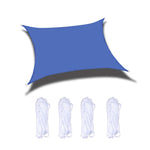 Outdoor Garden Sunshade Sail Waterproof Anti-UV Canopy, Size: 2m x 4m, 2m x 4m