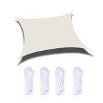 Outdoor Garden Sunshade Sail Waterproof Anti-UV Canopy, Size: 2m x 2m, 2m x 2m