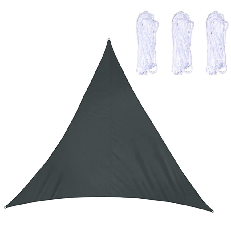 Triangle Outdoor Garden Sunshade Sail Waterproof Anti-UV Canopy, Size: 2.4m x 2.4m x 2.4m, 2.4m x 2.4m x 2.4m, 2.4m x 2.4m x 2.4