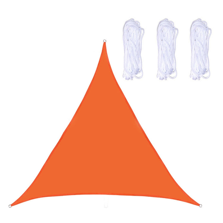Triangle Outdoor Garden Sunshade Sail Waterproof Anti-UV Canopy, Size: 2.4m x 2.4m x 2.4m, 2.4m x 2.4m x 2.4m, 2.4m x 2.4m x 2.4