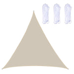 Triangle Outdoor Garden Sunshade Sail Waterproof Anti-UV Canopy, Size: 3m x 3m x 3m, 3m x 3m x 3m