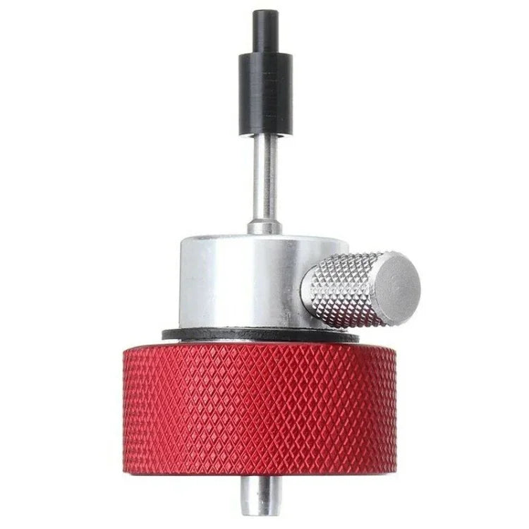 Propane Filling Adapter Green Gas Silicone Oil Propane Filling Connector with Cap, with Cap