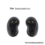 2 Sets Bluetooth Earphone Silicone Earplug Caps For Samsung Galaxy Buds Live, Black-2 Pairs, Red-2 Pairs, Brown-2 Pairs, White-2 Pairs