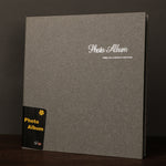 12 inch Suede Handmade DIY Pasted Film Photo Album, Black Gilt, Red Dust Family, Persian Blue, Premium Grey Coffee, Golden Year