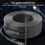 D.Y.TECH USB 3.0 Male To Female Extension Cable Double Shielded Chip Data Cable, Length:, 10m, 15m