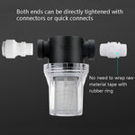 Water Pipe Front Plastic Filter Garden Irrigation Water Purifier, Specification:, 4 Points Interface 40 Mesh