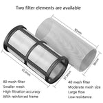 Water Pipe Front Plastic Filter Garden Irrigation Water Purifier, Specification:, 4 Points Interface 40 Mesh