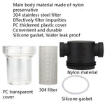 Water Pipe Front Plastic Filter Garden Irrigation Water Purifier, Specification:, 4 Points Interface 40 Mesh