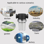 Water Pipe Front Plastic Filter Garden Irrigation Water Purifier, Specification:, 4 Points Interface 40 Mesh