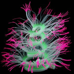 Aquarium Fish Tank Landscaping Decoration Silica Gel Simulation Software Coral Fluorescent Anemone, Size:, 50cm, 75cm, 100cm