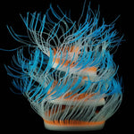 Aquarium Fish Tank Landscaping Decoration Silica Gel Simulation Software Coral Fluorescent Anemone, Size:, 50cm, 75cm, 100cm
