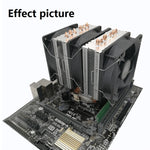 COOL STORM CT-4U-9cm Heat Pipe Dual-Tower CPU Radiator Copper Pipe 9 Cm Fan For Intel/AMD Platform Specification：, Aurora Single Fan 3 Line, Aurora Single Fan 4 Line, Aurora Double Fan 3 Line, Aurora Three-fan 3 Line                                    ...