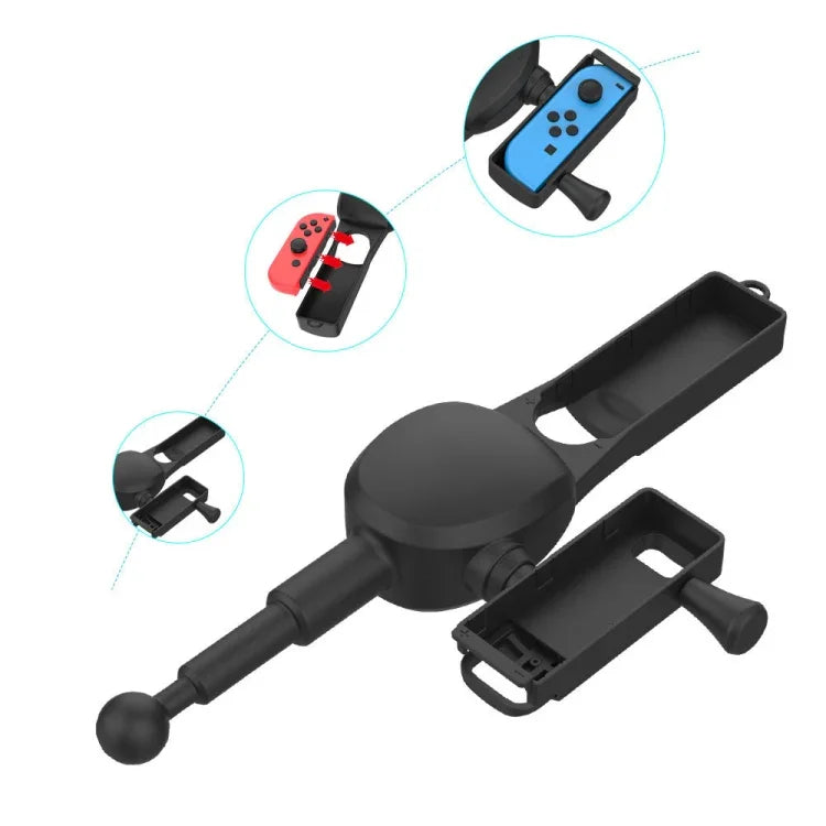 JYS NS192 Fishing Rod Game Handle Accessories For Nintendo Switch, NS192