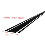 Car Hood Stickers Modified Racing Striped Ethylene Body Sticker