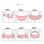 Prenatal Belly Support Three-Piece Breathable Belly Support Belt For Pregnant Women Before Childbirth, S, M, L, XL, XXL