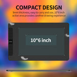 VEIKK VK1060 Hand-Painted Tablet Electronic Painting Board Can Be Connected To Mobile Phone, VK1060