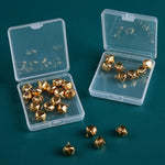 20 PCS With Cover Transparent PP Plastic Box Parts Jewelry Storage Box, 20 PCS