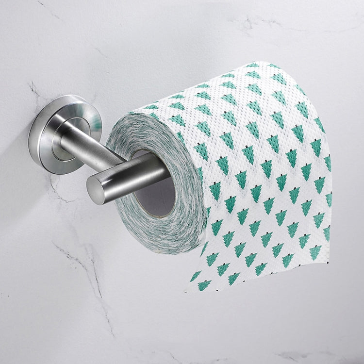 304 Stainless Steel With Grooved Bathroom Pendant Bathroom Shelf,Style:, Wire Drawing Single Rod 40cm, Wire Drawing  Towel Ring, Wire Drawing Hook, Paper Towel Holder A, Paper Towel Holder  B, Vertical Single Rod, Black Cloth Hook                      ...