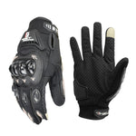 GHOST RACING GR-ST04 Motorcycle Gloves Anti-Fall Full Finger Riding Touch Gloves, L, XXL, M, XL